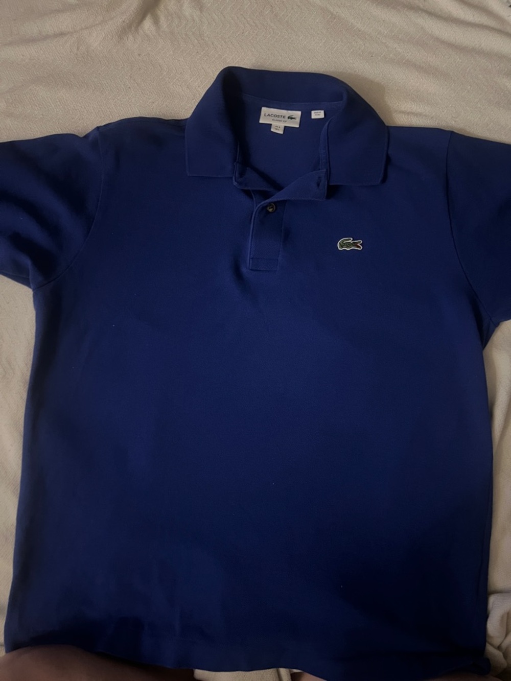 Lacoste Men's Polo in Deep Blue